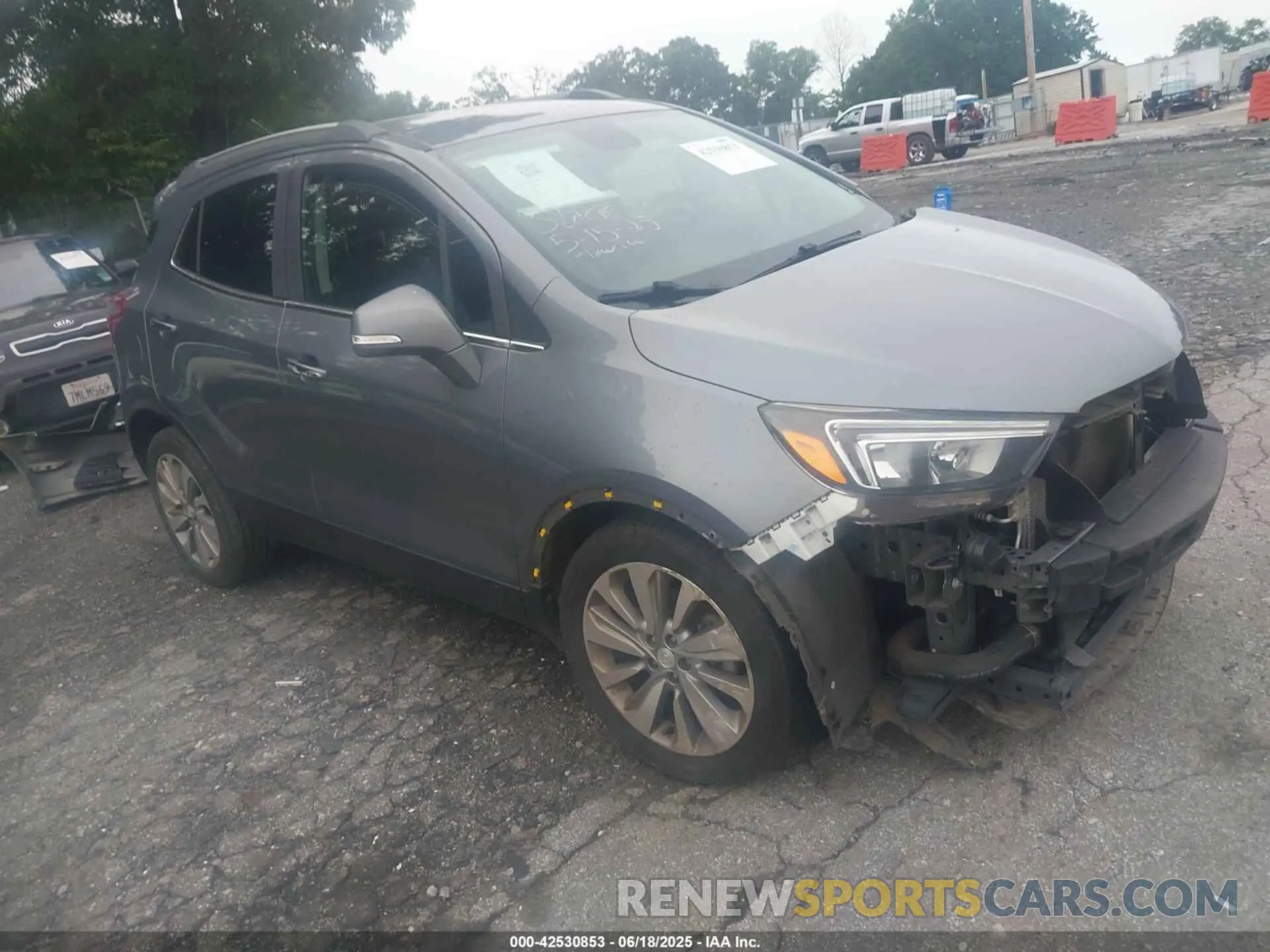 1 Photograph of a damaged car KL4CJASB9KB779169 BUICK ENCORE 2019