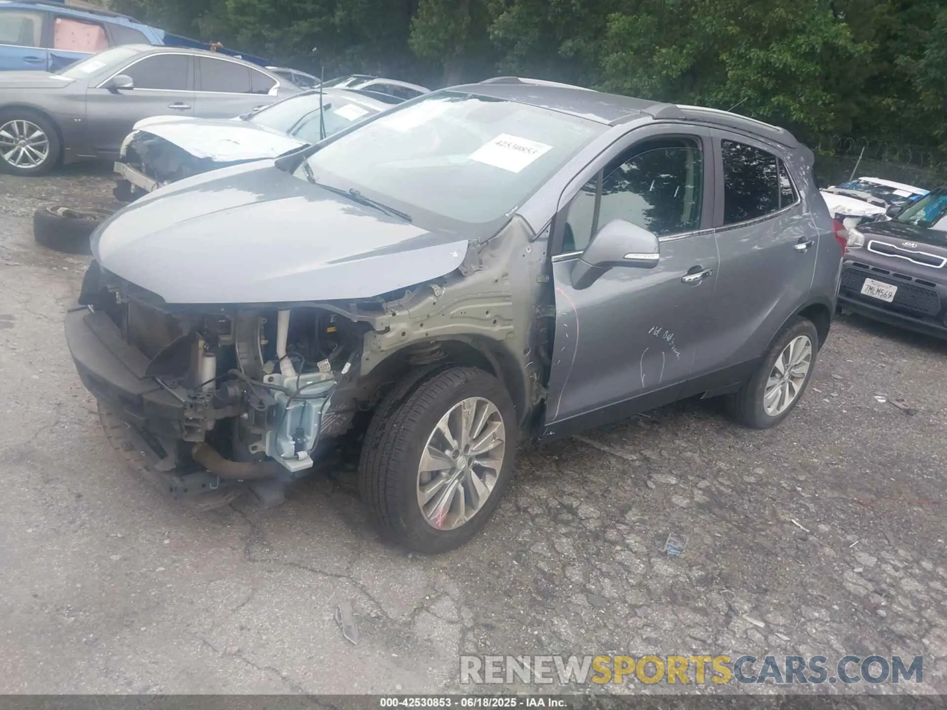 2 Photograph of a damaged car KL4CJASB9KB779169 BUICK ENCORE 2019