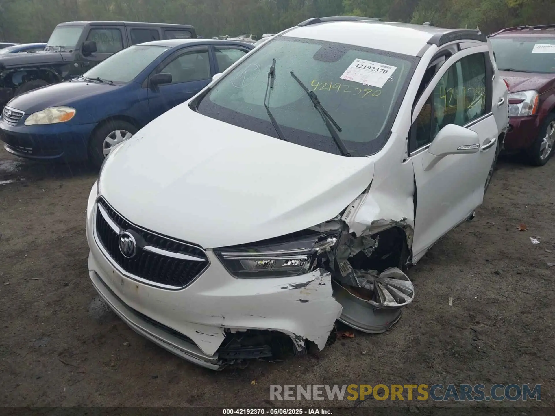 6 Фотография поврежденного автомобиля KL4CJASB9KB799017 BUICK ENCORE 2019