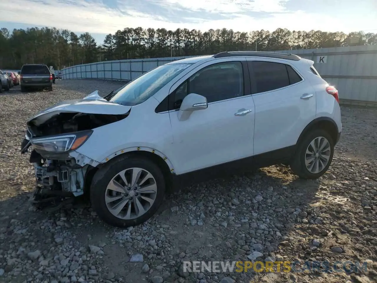 1 Фотография поврежденного автомобиля KL4CJASB9KB807097 BUICK ENCORE 2019