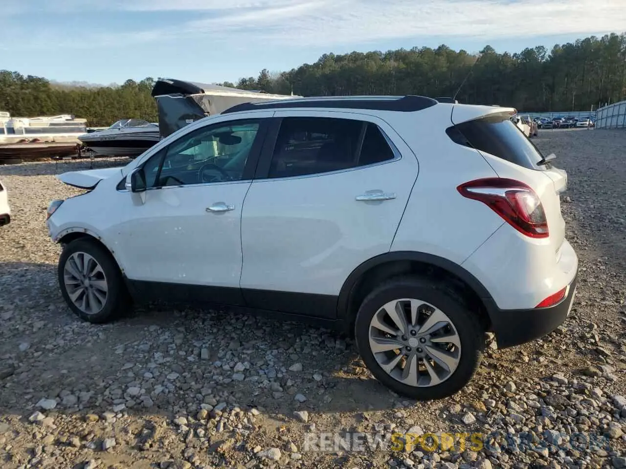 2 Фотография поврежденного автомобиля KL4CJASB9KB807097 BUICK ENCORE 2019