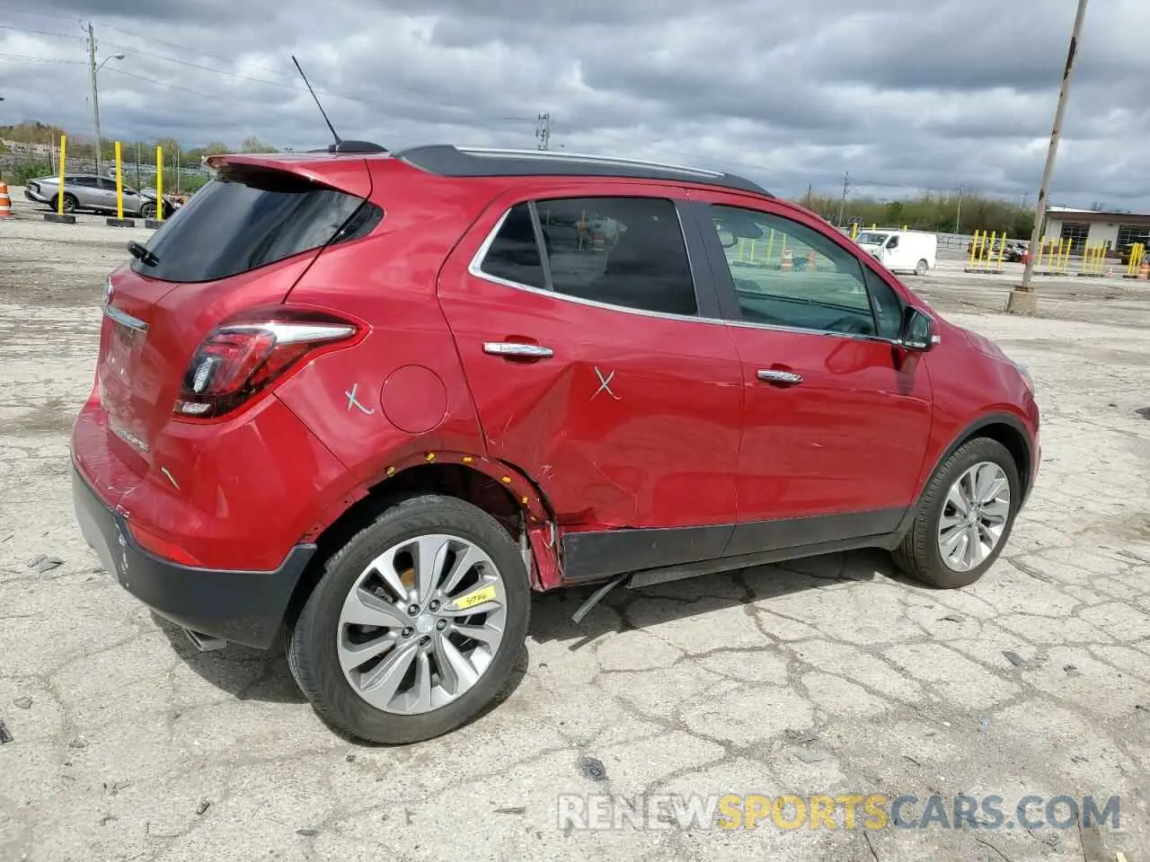 3 Photograph of a damaged car KL4CJASB9KB820335 BUICK ENCORE 2019