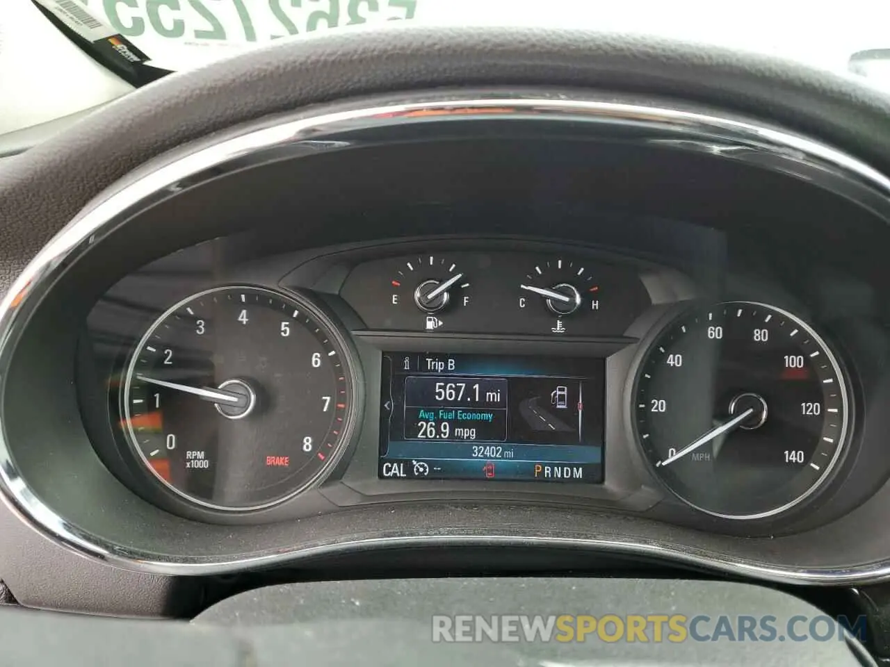 9 Photograph of a damaged car KL4CJASB9KB820335 BUICK ENCORE 2019