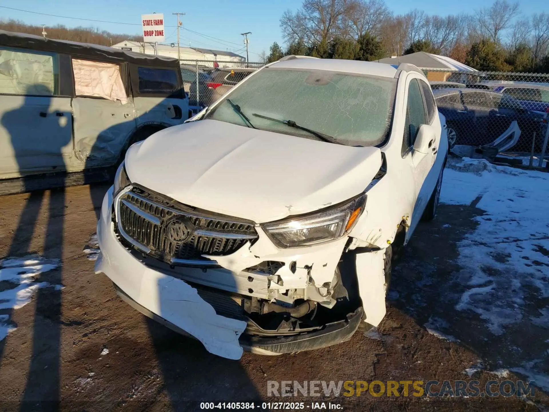2 Photograph of a damaged car KL4CJASB9KB911539 BUICK ENCORE 2019