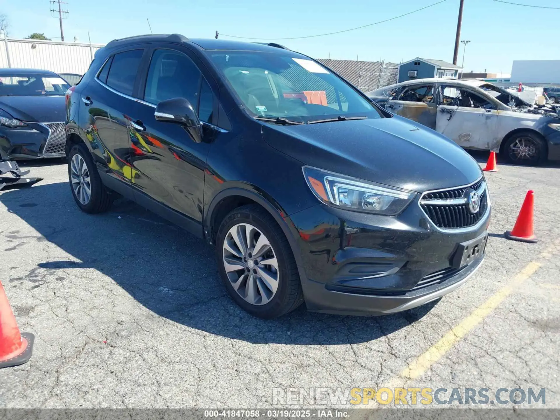 1 Фотография поврежденного автомобиля KL4CJASBXKB711088 BUICK ENCORE 2019