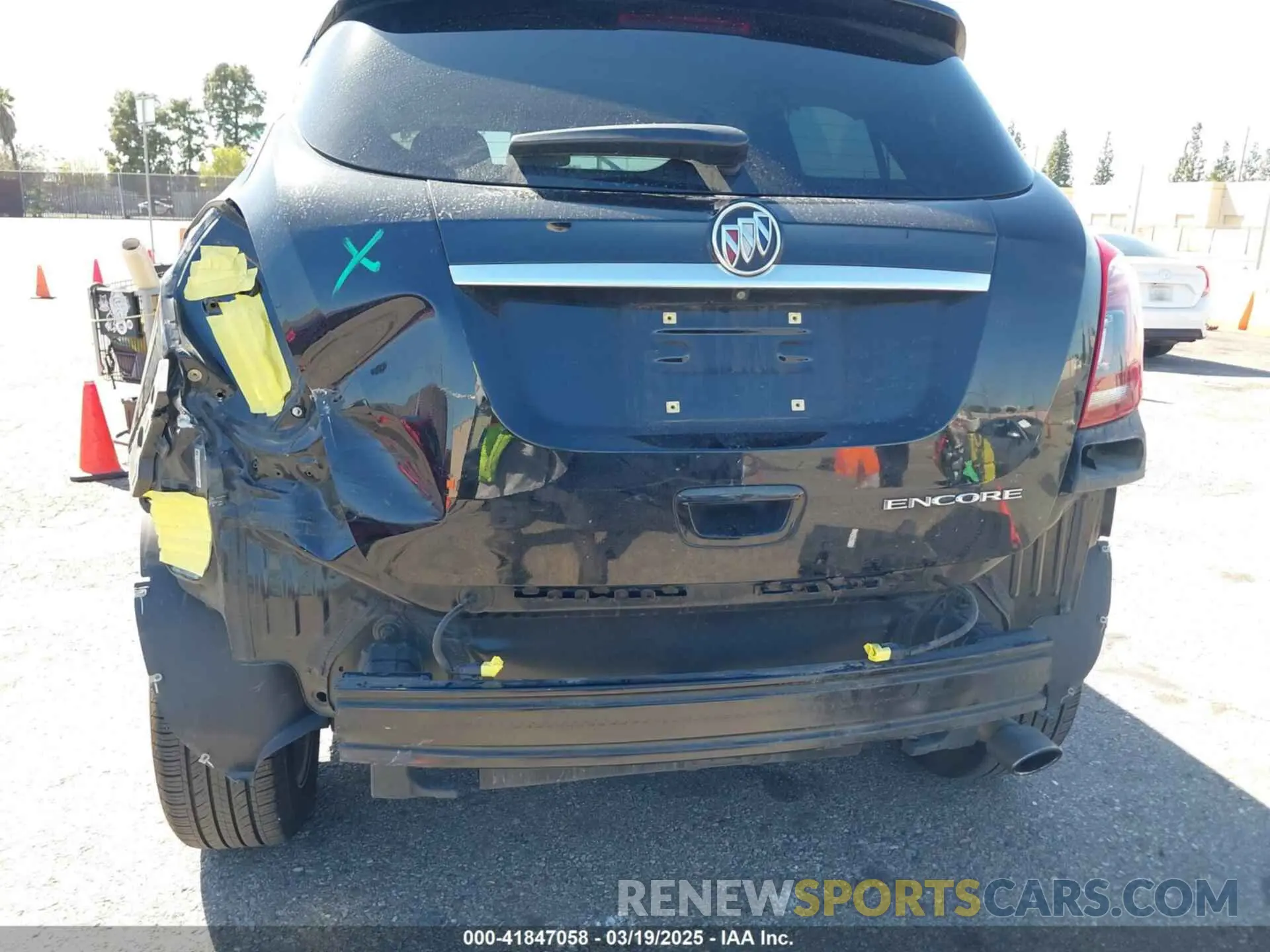 6 Фотография поврежденного автомобиля KL4CJASBXKB711088 BUICK ENCORE 2019