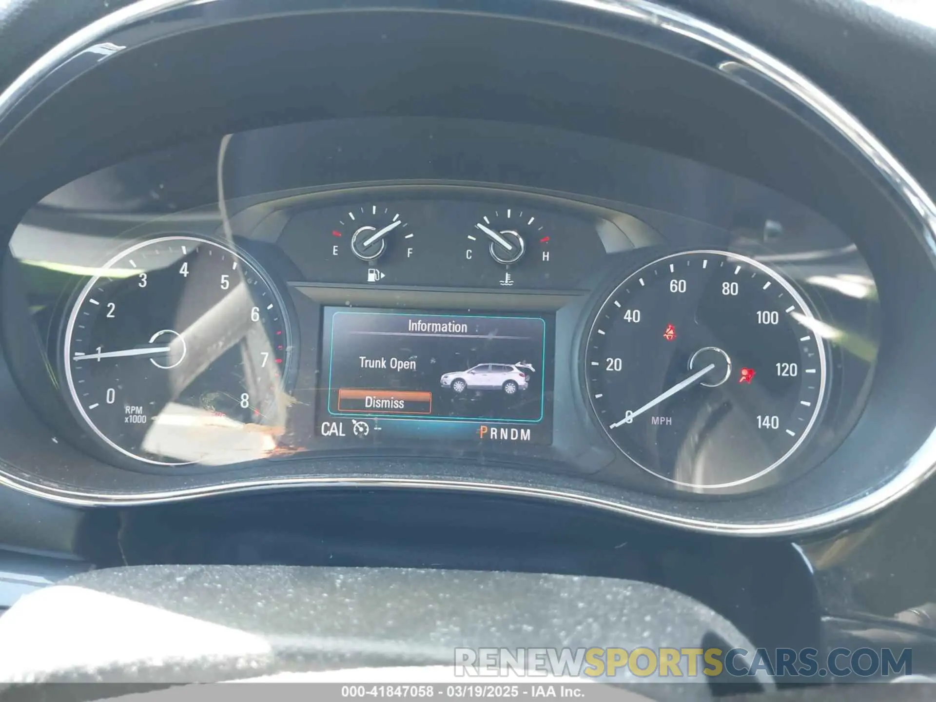 7 Фотография поврежденного автомобиля KL4CJASBXKB711088 BUICK ENCORE 2019