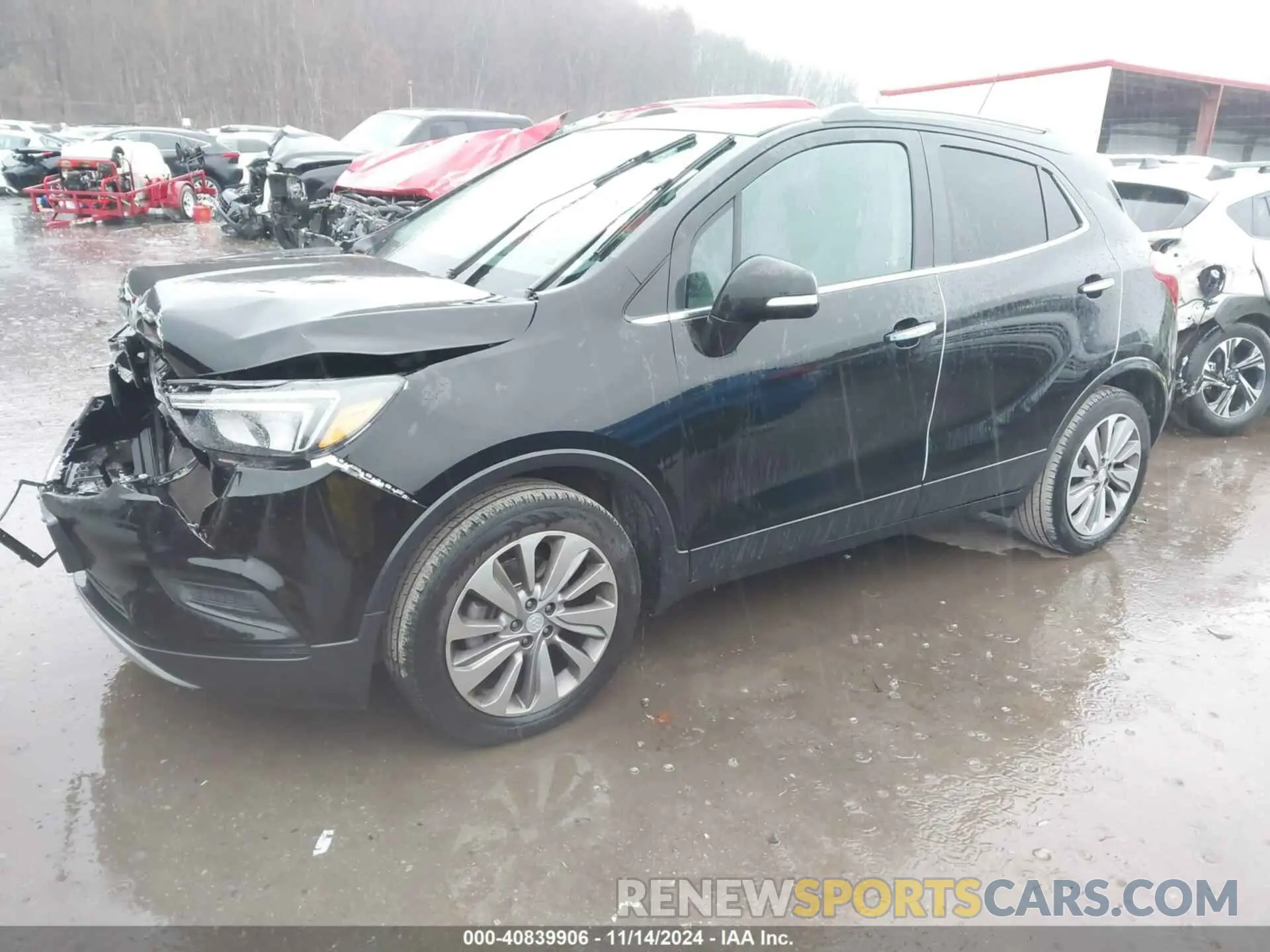 2 Photograph of a damaged car KL4CJASBXKB747427 BUICK ENCORE 2019