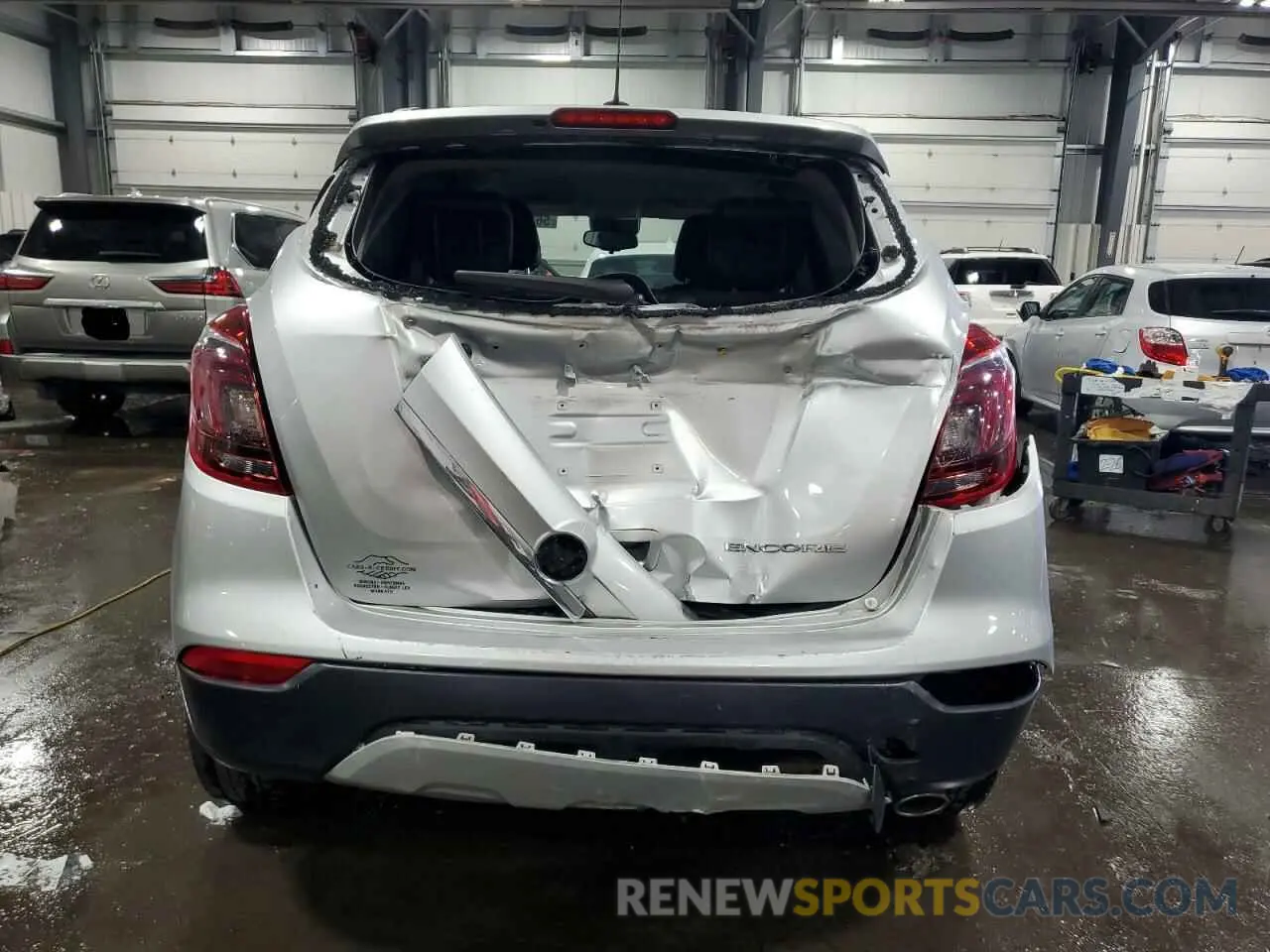 6 Photograph of a damaged car KL4CJASBXKB828380 BUICK ENCORE 2019