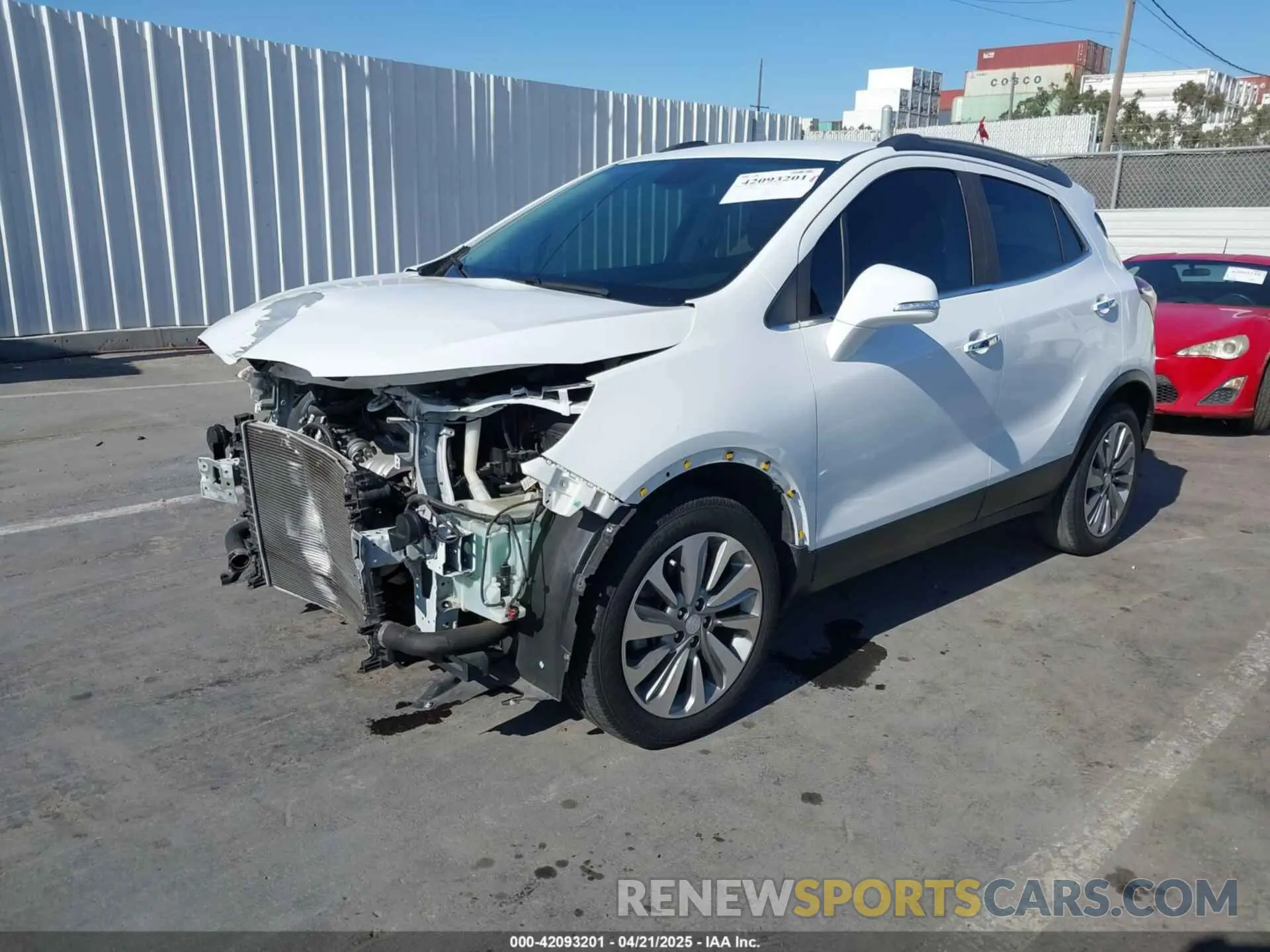 2 Photograph of a damaged car KL4CJASBXKB840366 BUICK ENCORE 2019