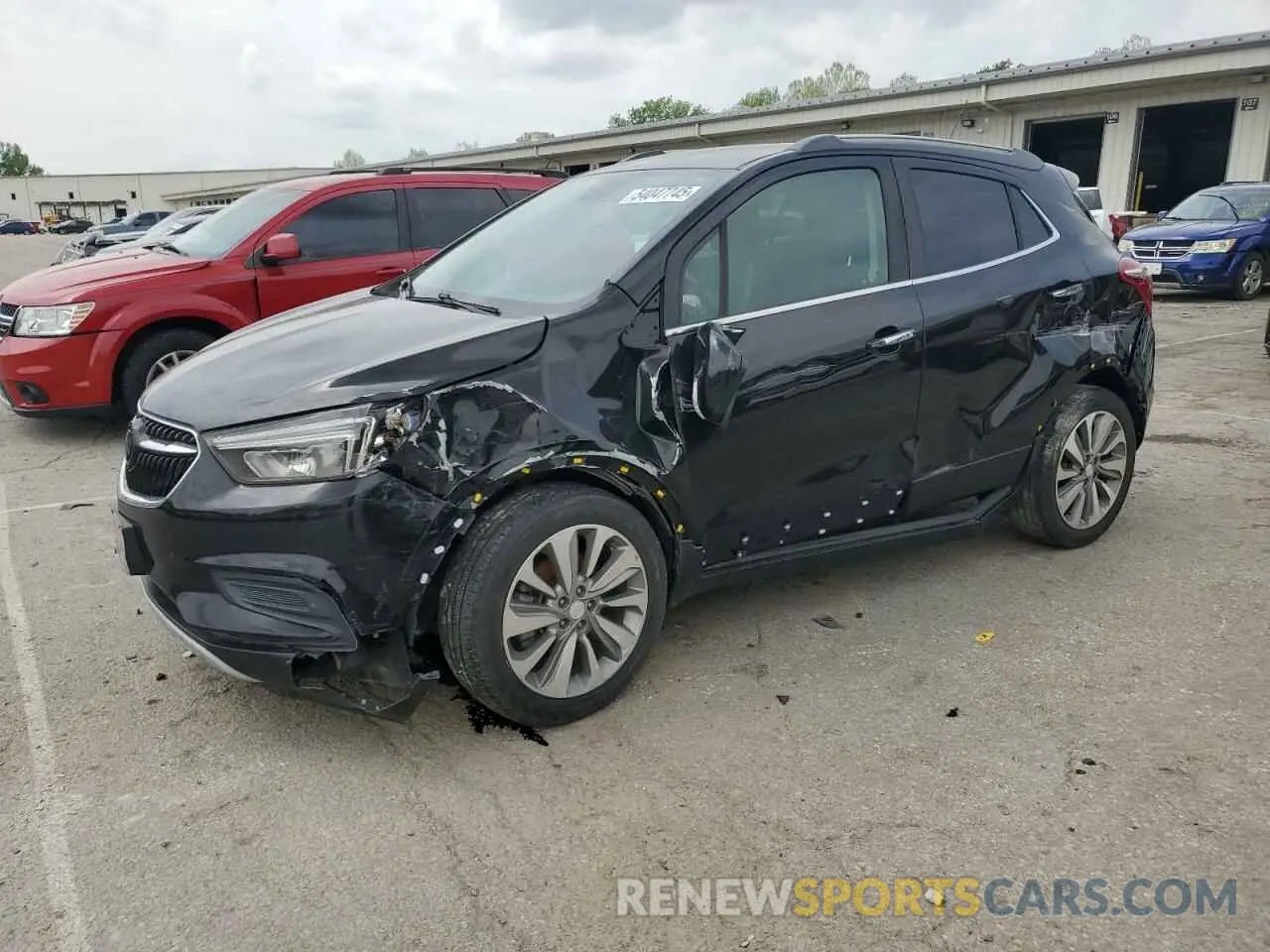 1 Photograph of a damaged car KL4CJASBXKB845406 BUICK ENCORE 2019