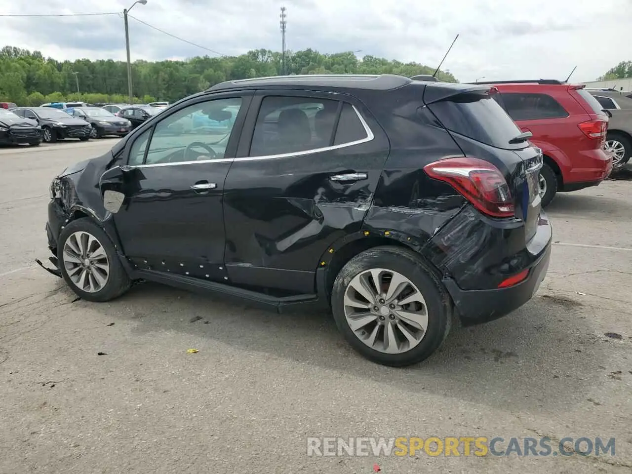 2 Photograph of a damaged car KL4CJASBXKB845406 BUICK ENCORE 2019