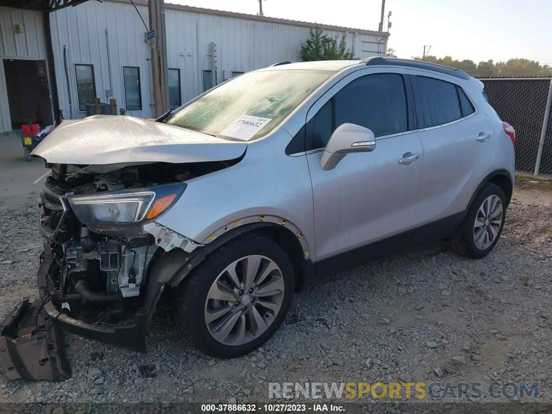2 Photograph of a damaged car KL4CJASBXKB889423 BUICK ENCORE 2019