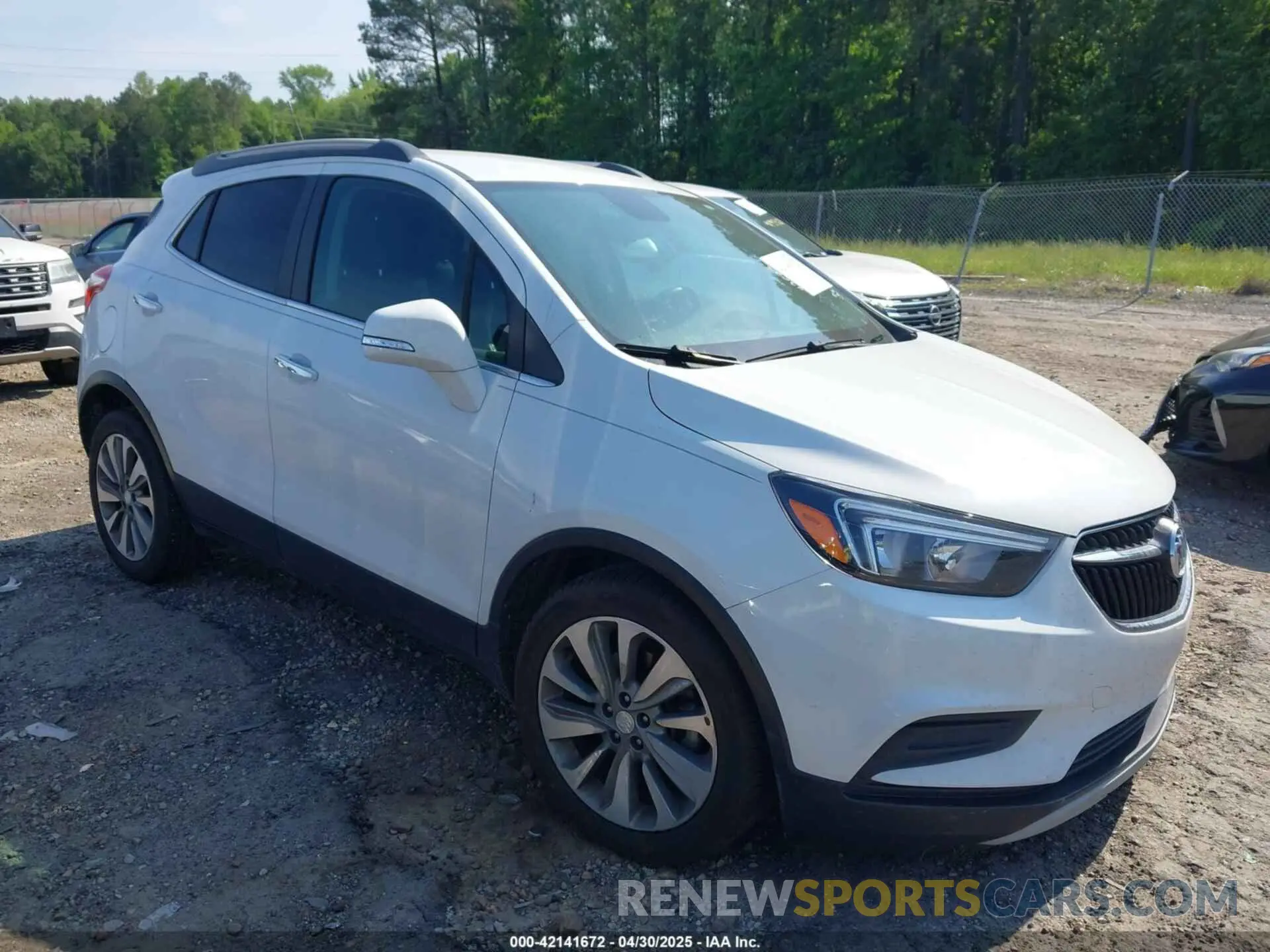 1 Фотография поврежденного автомобиля KL4CJASBXKB896341 BUICK ENCORE 2019