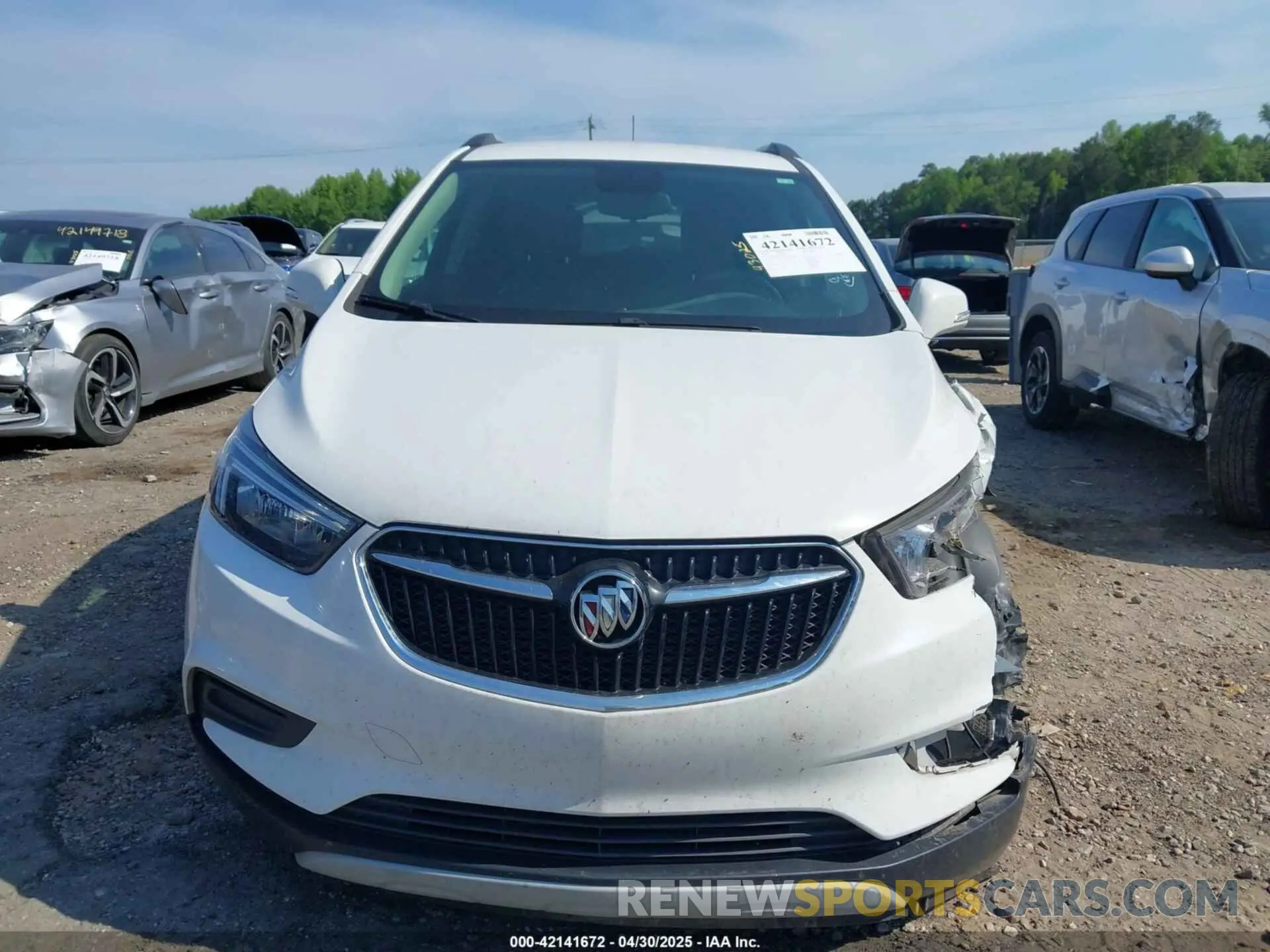 13 Фотография поврежденного автомобиля KL4CJASBXKB896341 BUICK ENCORE 2019