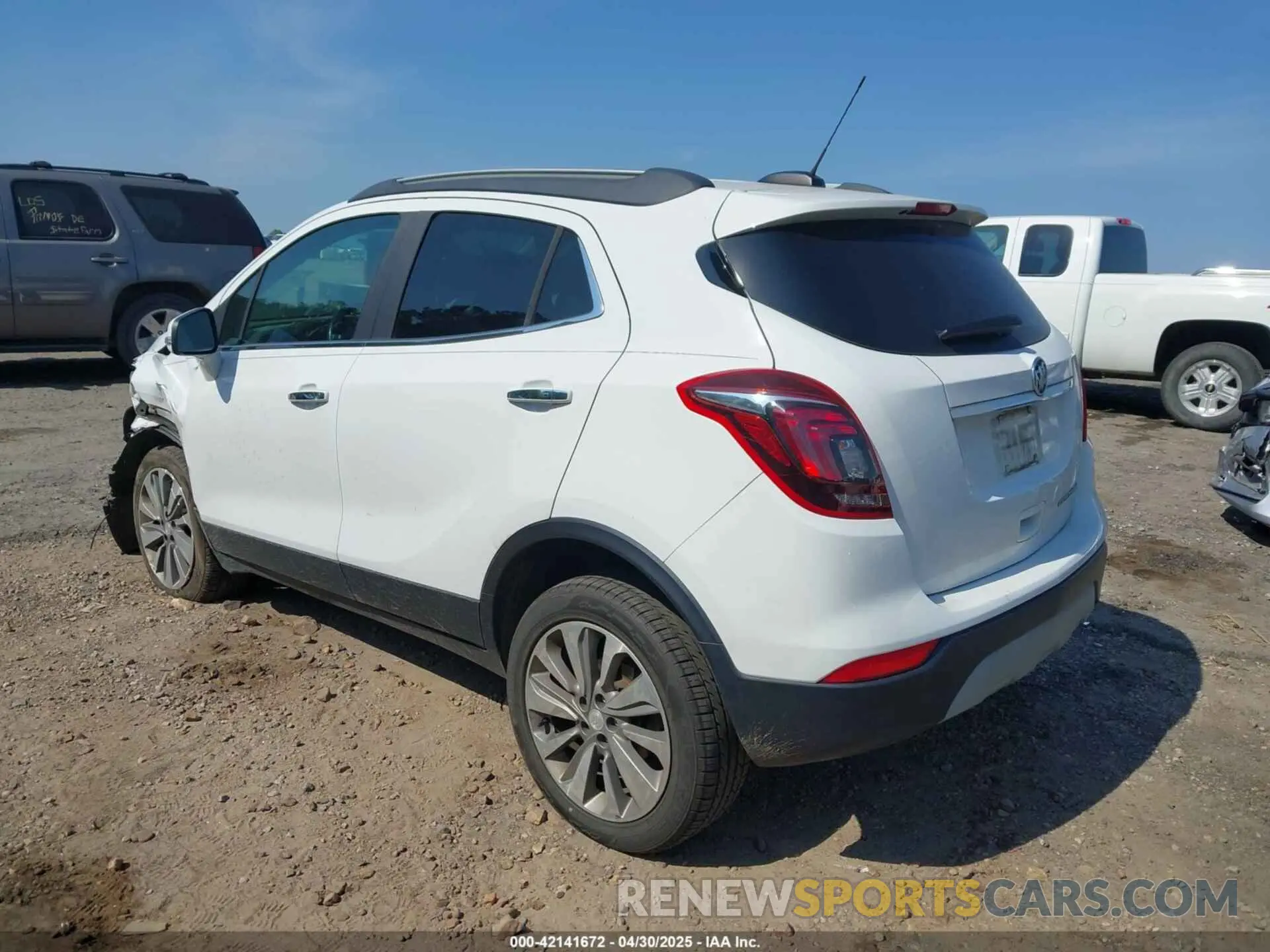 3 Фотография поврежденного автомобиля KL4CJASBXKB896341 BUICK ENCORE 2019