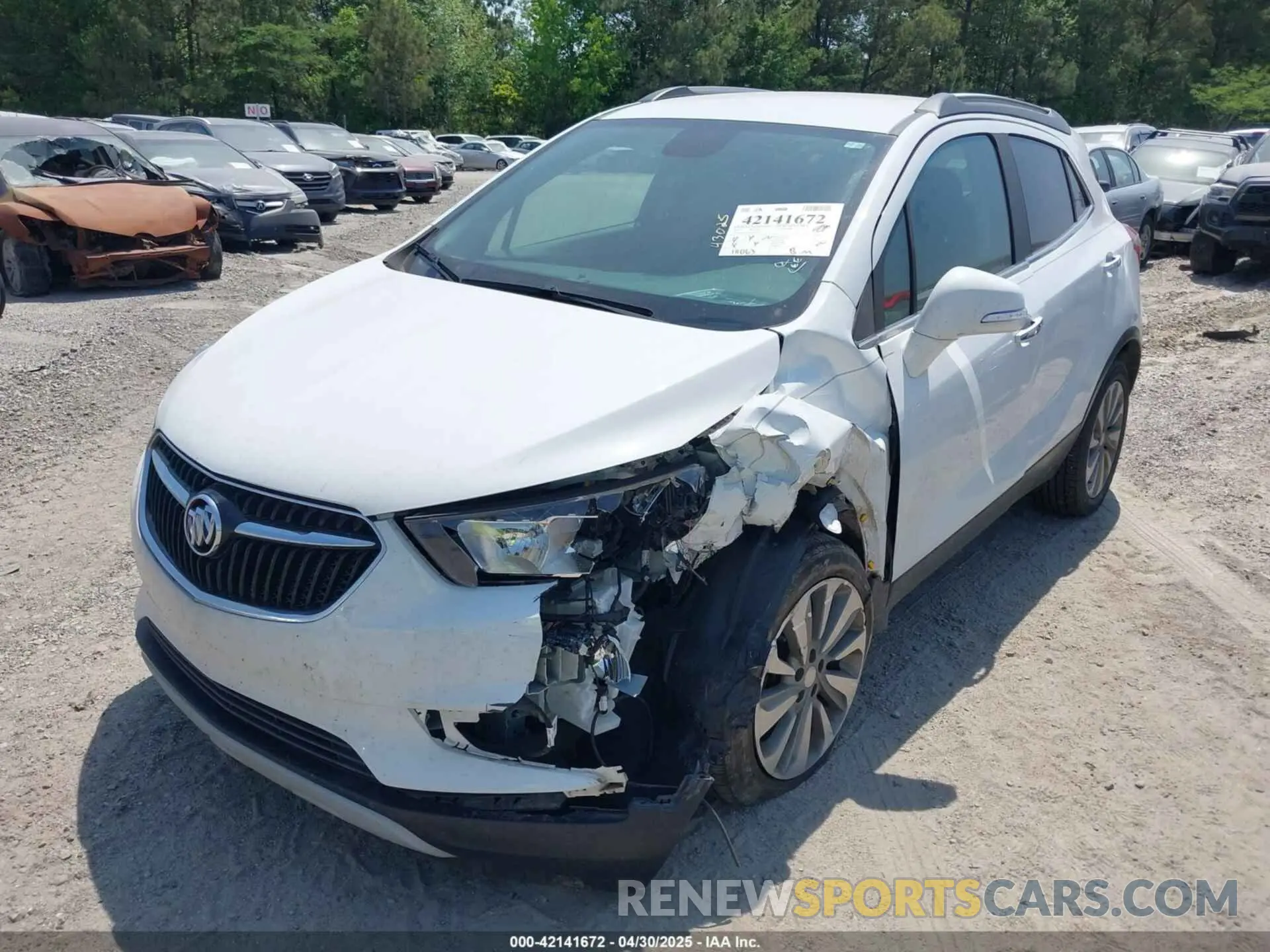 6 Фотография поврежденного автомобиля KL4CJASBXKB896341 BUICK ENCORE 2019