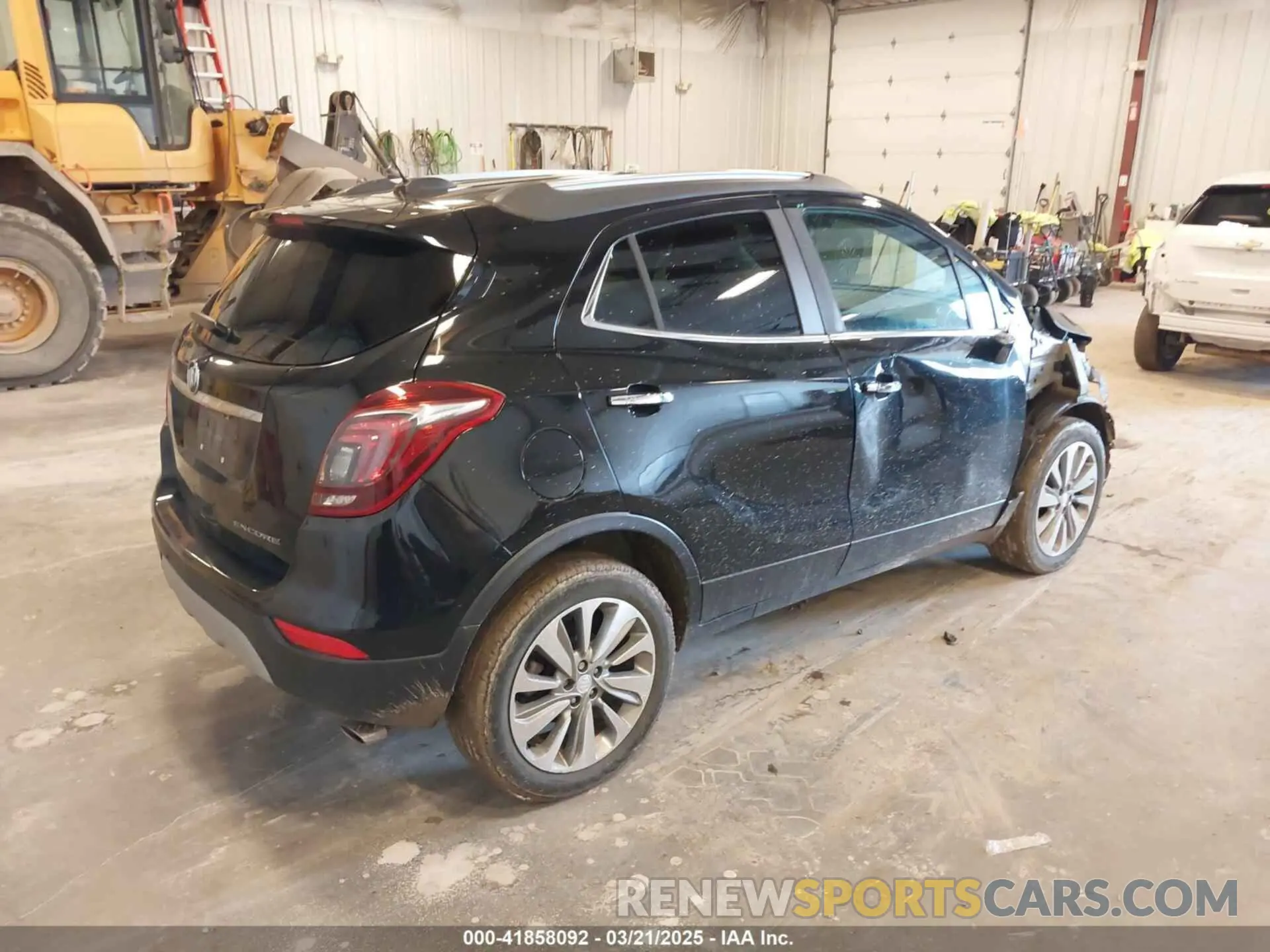 4 Фотография поврежденного автомобиля KL4CJASBXKB959308 BUICK ENCORE 2019