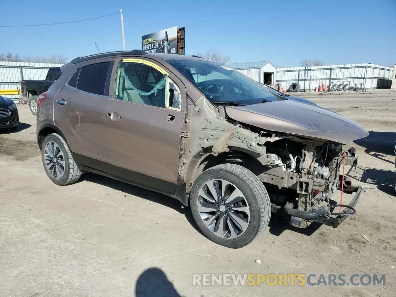 4 Photograph of a damaged car KL4CJCSB3KB712840 BUICK ENCORE 2019