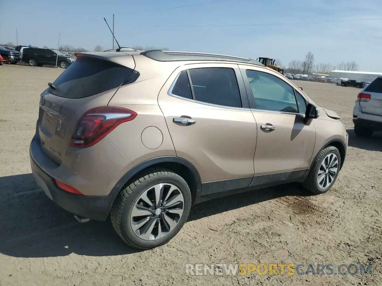 3 Фотография поврежденного автомобиля KL4CJCSB7KB702618 BUICK ENCORE 2019
