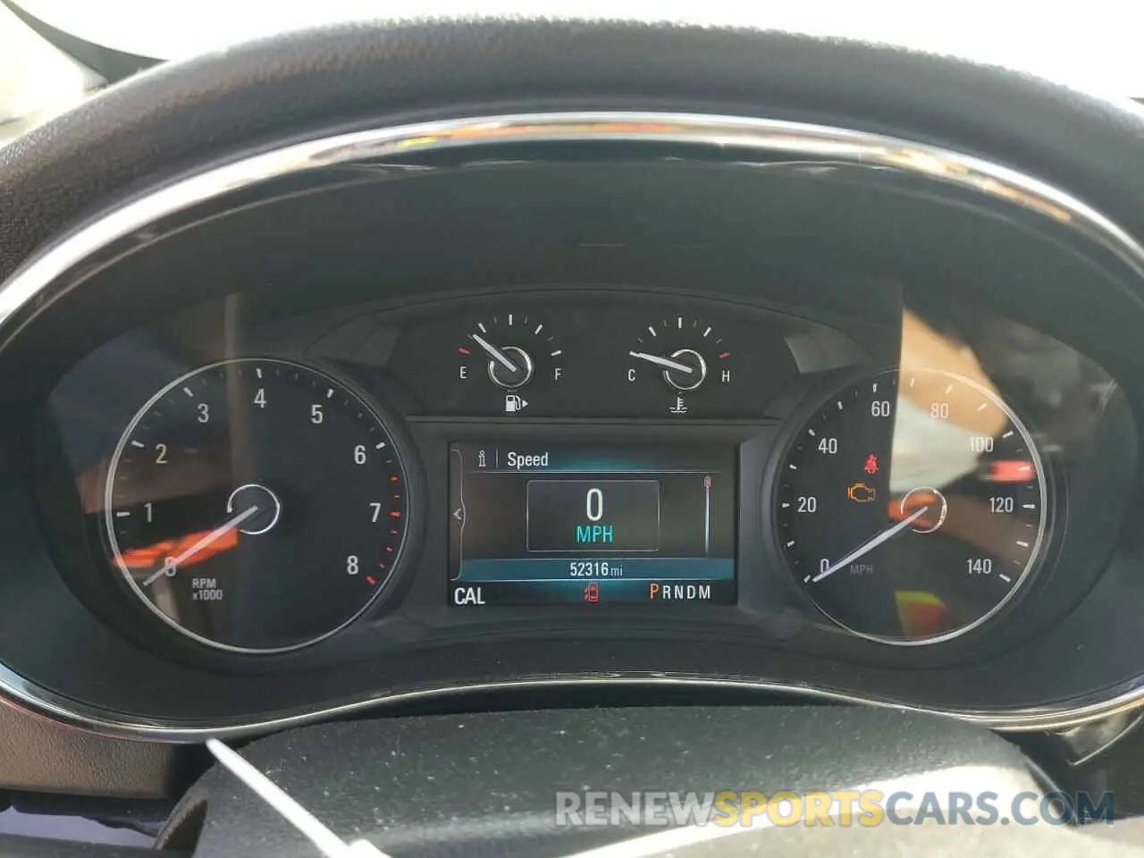 9 Фотография поврежденного автомобиля KL4CJCSB7KB702618 BUICK ENCORE 2019