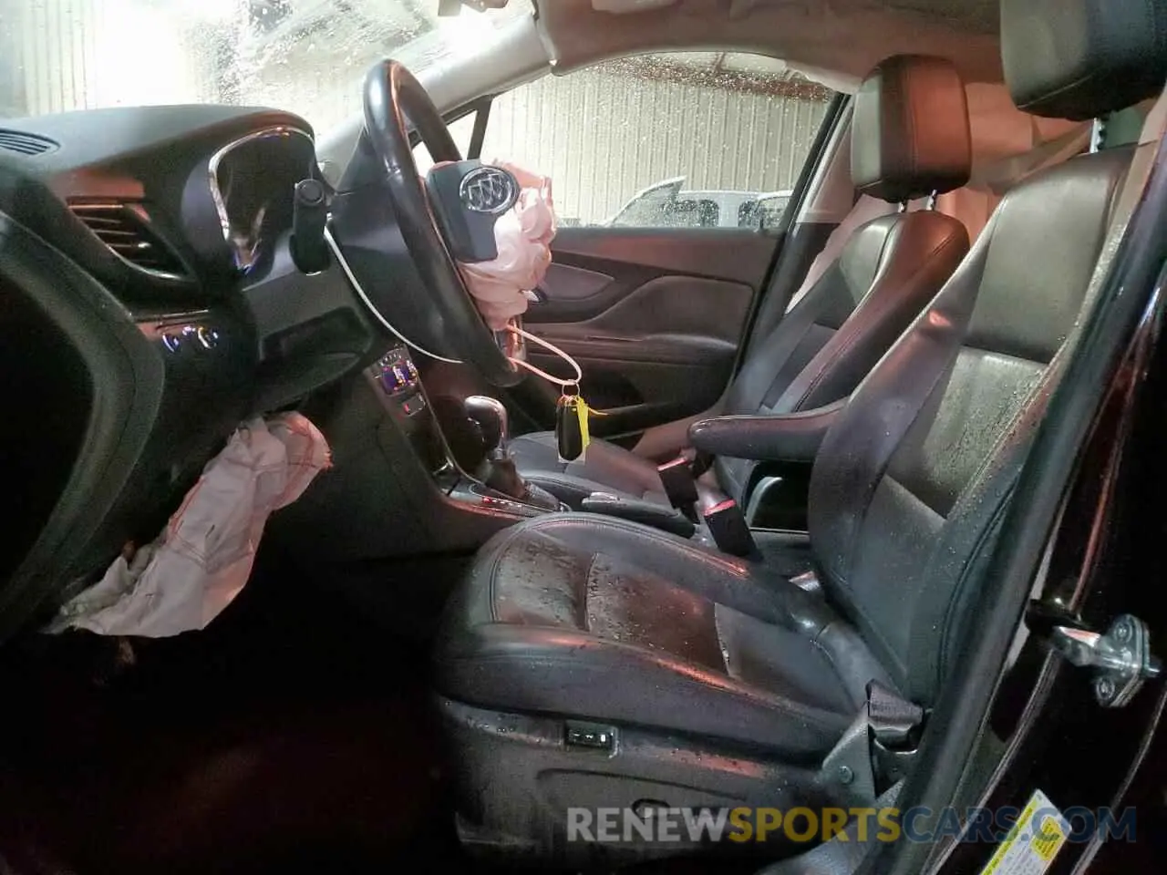 7 Фотография поврежденного автомобиля KL4CJCSB7KB704286 BUICK ENCORE 2019