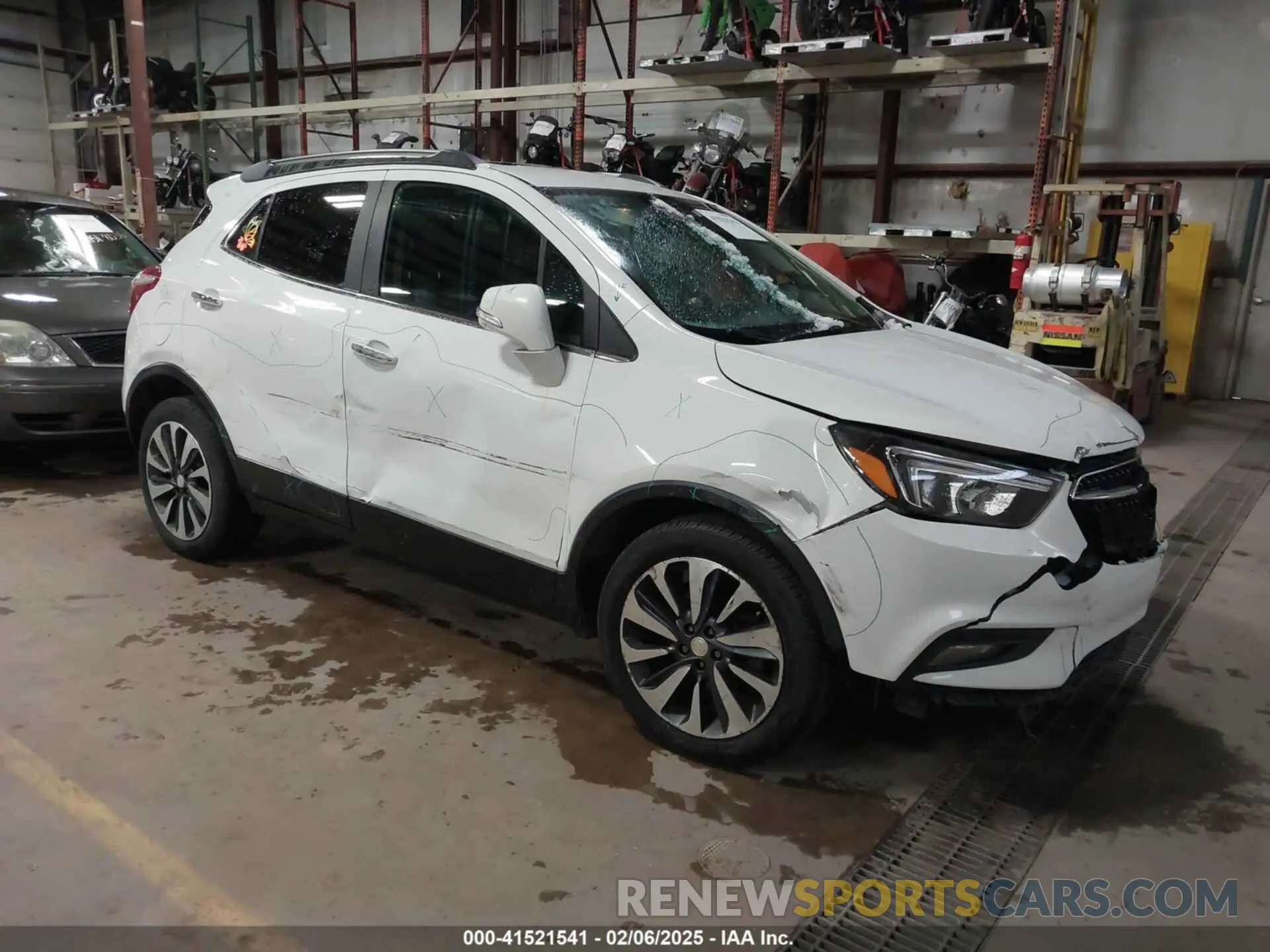 1 Photograph of a damaged car KL4CJCSM0KB888312 BUICK ENCORE 2019