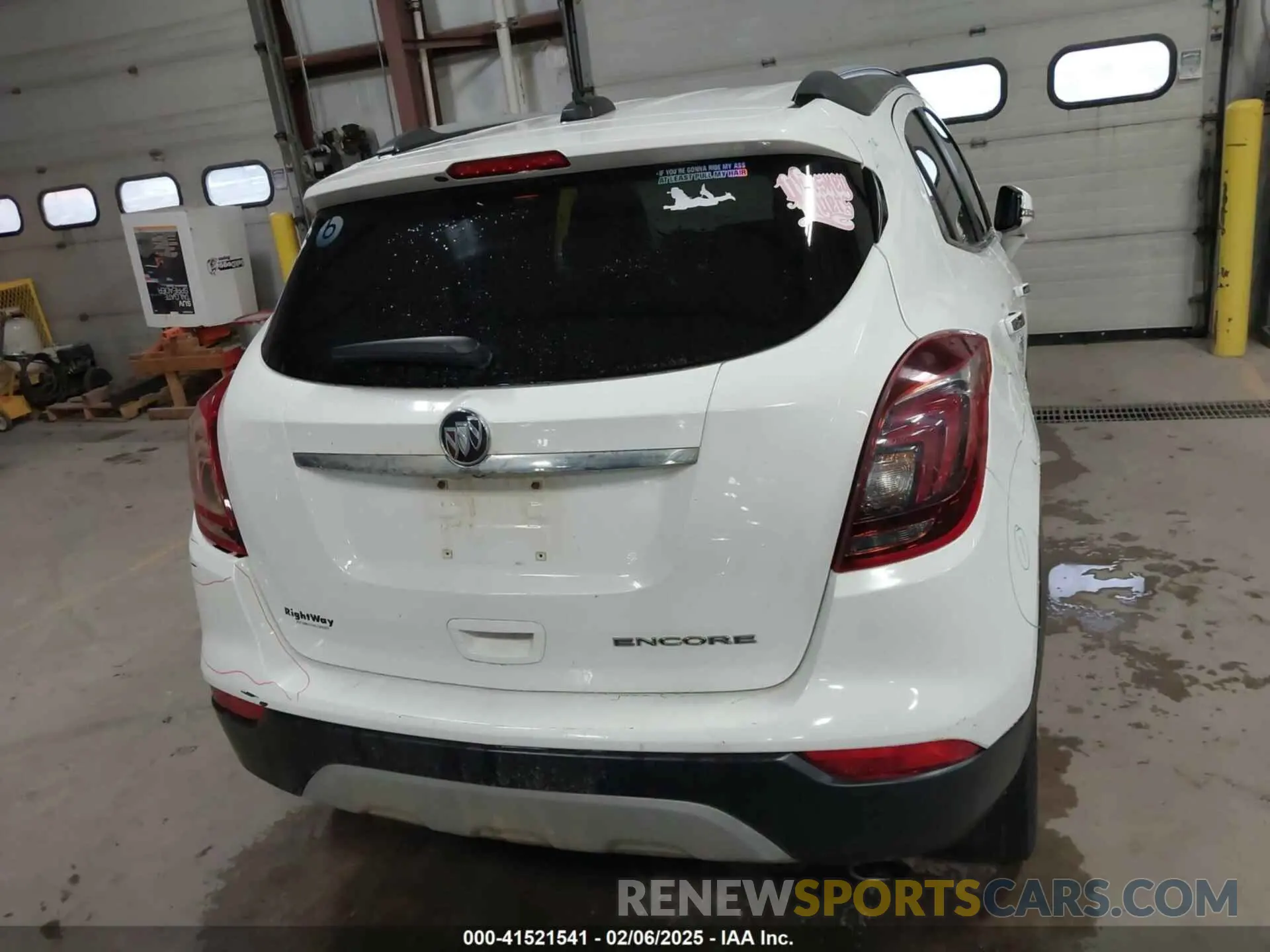 16 Photograph of a damaged car KL4CJCSM0KB888312 BUICK ENCORE 2019