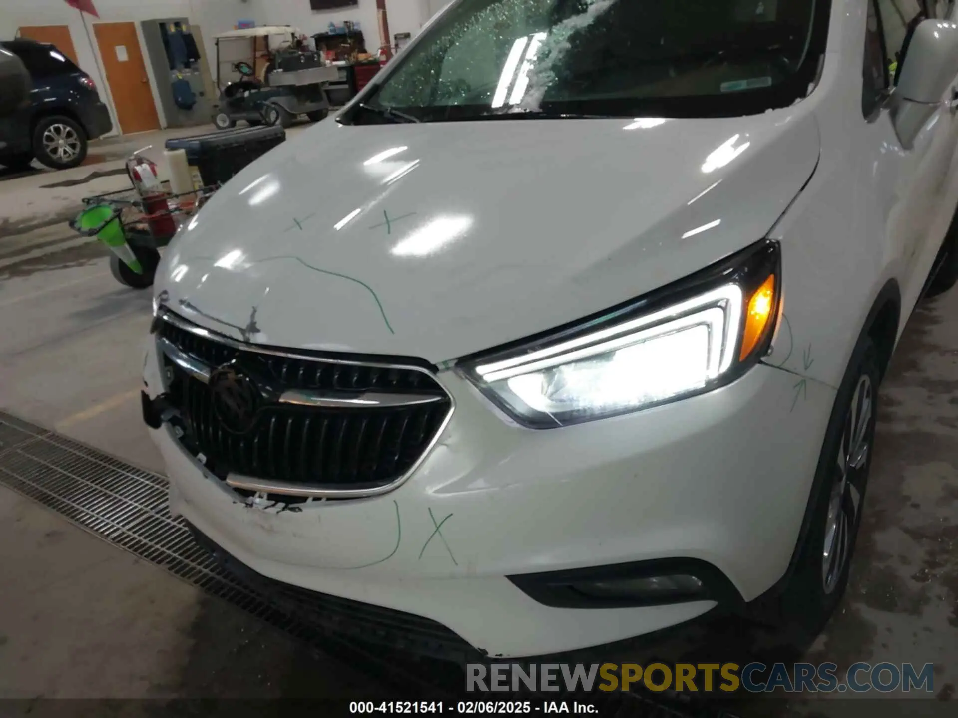 6 Photograph of a damaged car KL4CJCSM0KB888312 BUICK ENCORE 2019