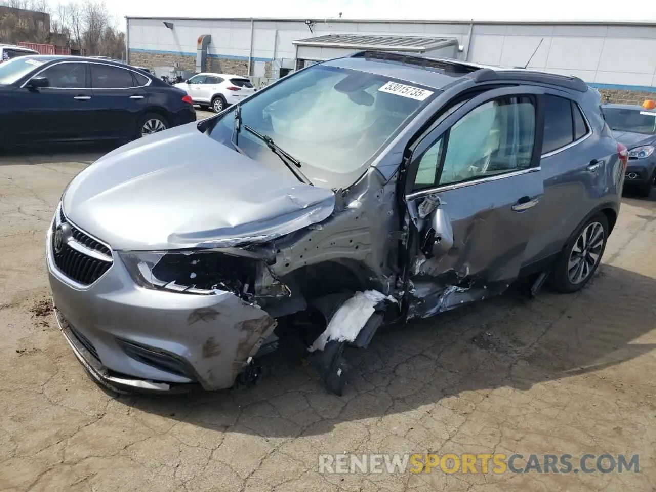 1 Photograph of a damaged car KL4CJCSM3KB783831 BUICK ENCORE 2019