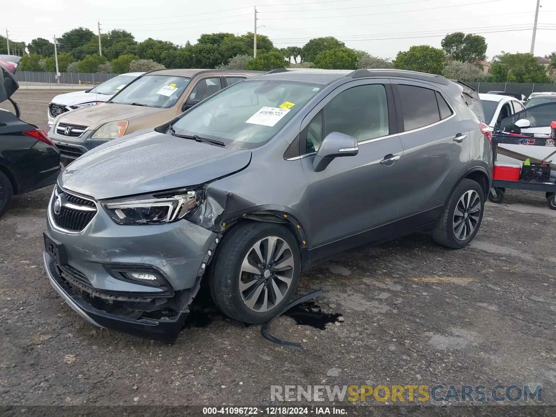 2 Photograph of a damaged car KL4CJCSM5KB835265 BUICK ENCORE 2019