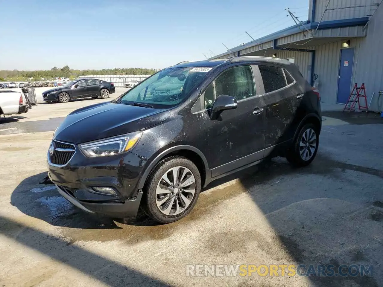 1 Фотография поврежденного автомобиля KL4CJCSM5KB852793 BUICK ENCORE 2019