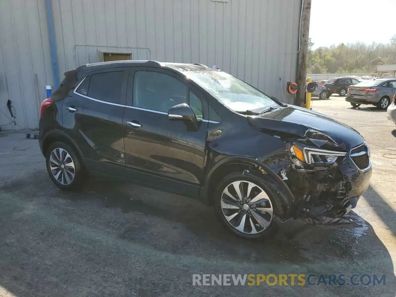 4 Фотография поврежденного автомобиля KL4CJCSM5KB852793 BUICK ENCORE 2019