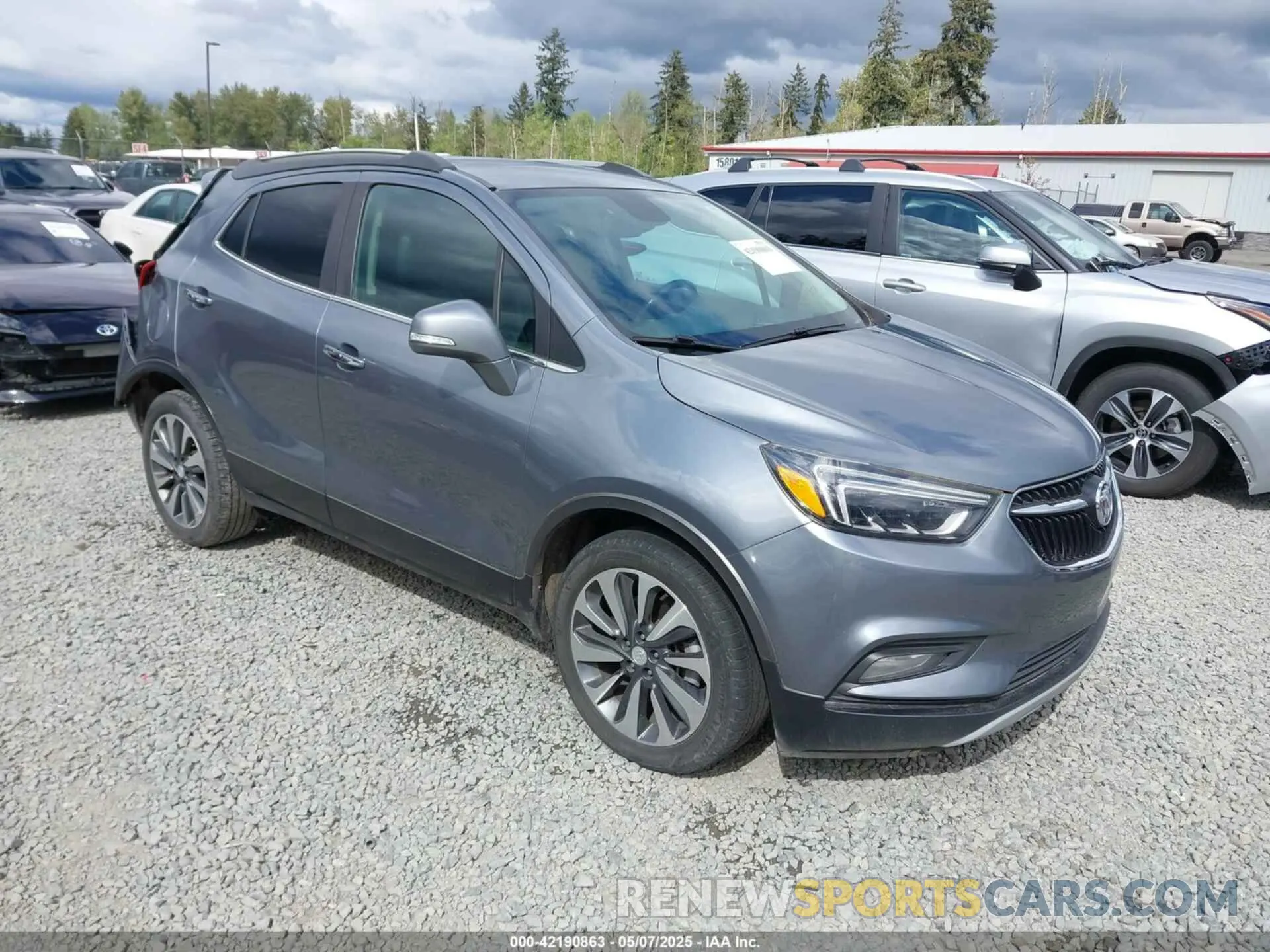 1 Фотография поврежденного автомобиля KL4CJCSM7KB781435 BUICK ENCORE 2019