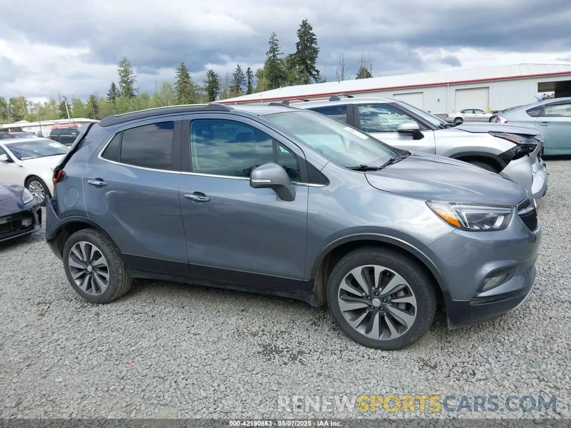 13 Фотография поврежденного автомобиля KL4CJCSM7KB781435 BUICK ENCORE 2019