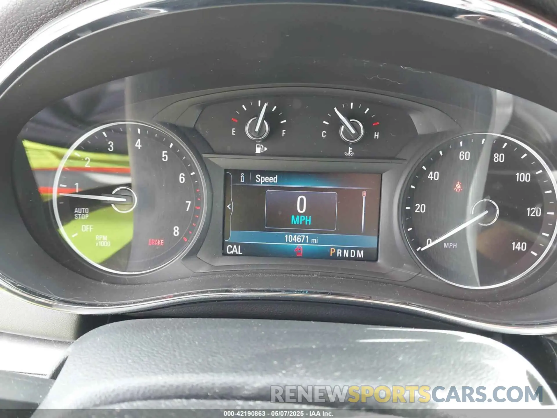 7 Фотография поврежденного автомобиля KL4CJCSM7KB781435 BUICK ENCORE 2019