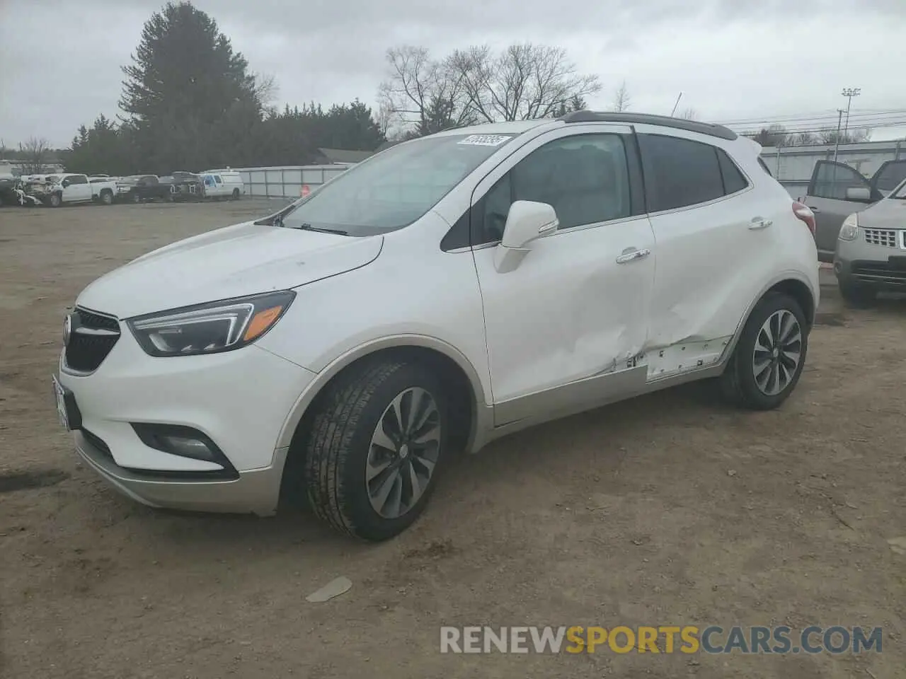 1 Photograph of a damaged car KL4CJCSM7KB860734 BUICK ENCORE 2019