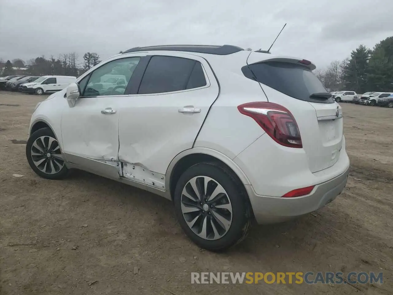 2 Photograph of a damaged car KL4CJCSM7KB860734 BUICK ENCORE 2019