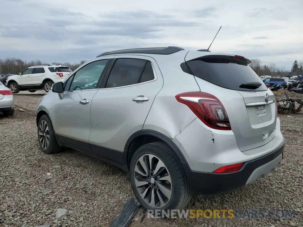 2 Photograph of a damaged car KL4CJCSM7KB869465 BUICK ENCORE 2019
