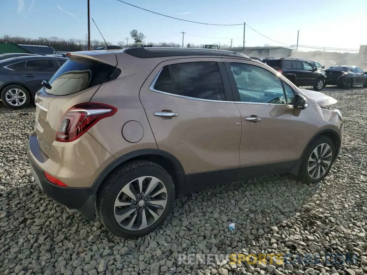 3 Фотография поврежденного автомобиля KL4CJCSM8KB896416 BUICK ENCORE 2019