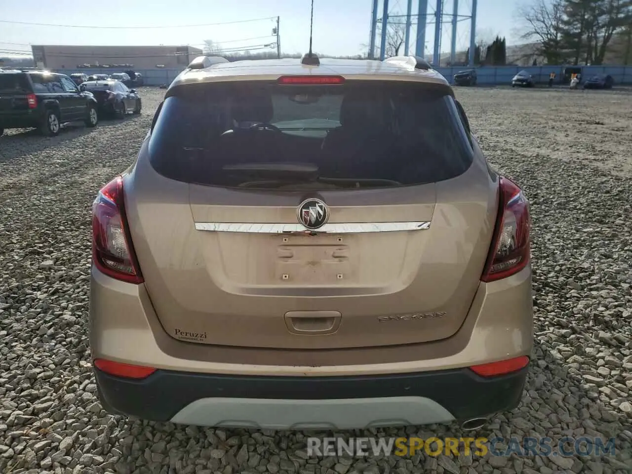 6 Фотография поврежденного автомобиля KL4CJCSM8KB896416 BUICK ENCORE 2019