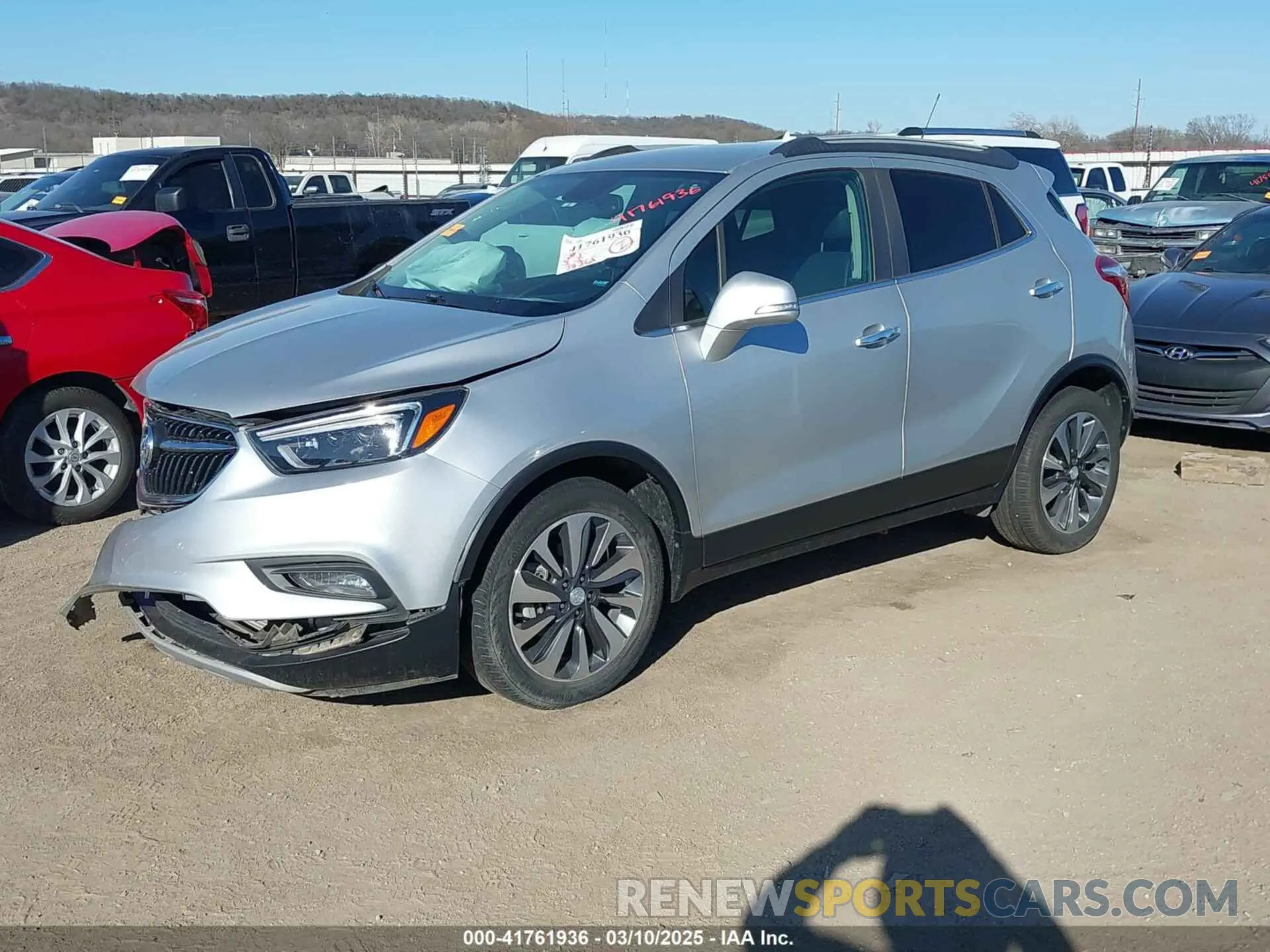 2 Photograph of a damaged car KL4CJCSM8KB941550 BUICK ENCORE 2019