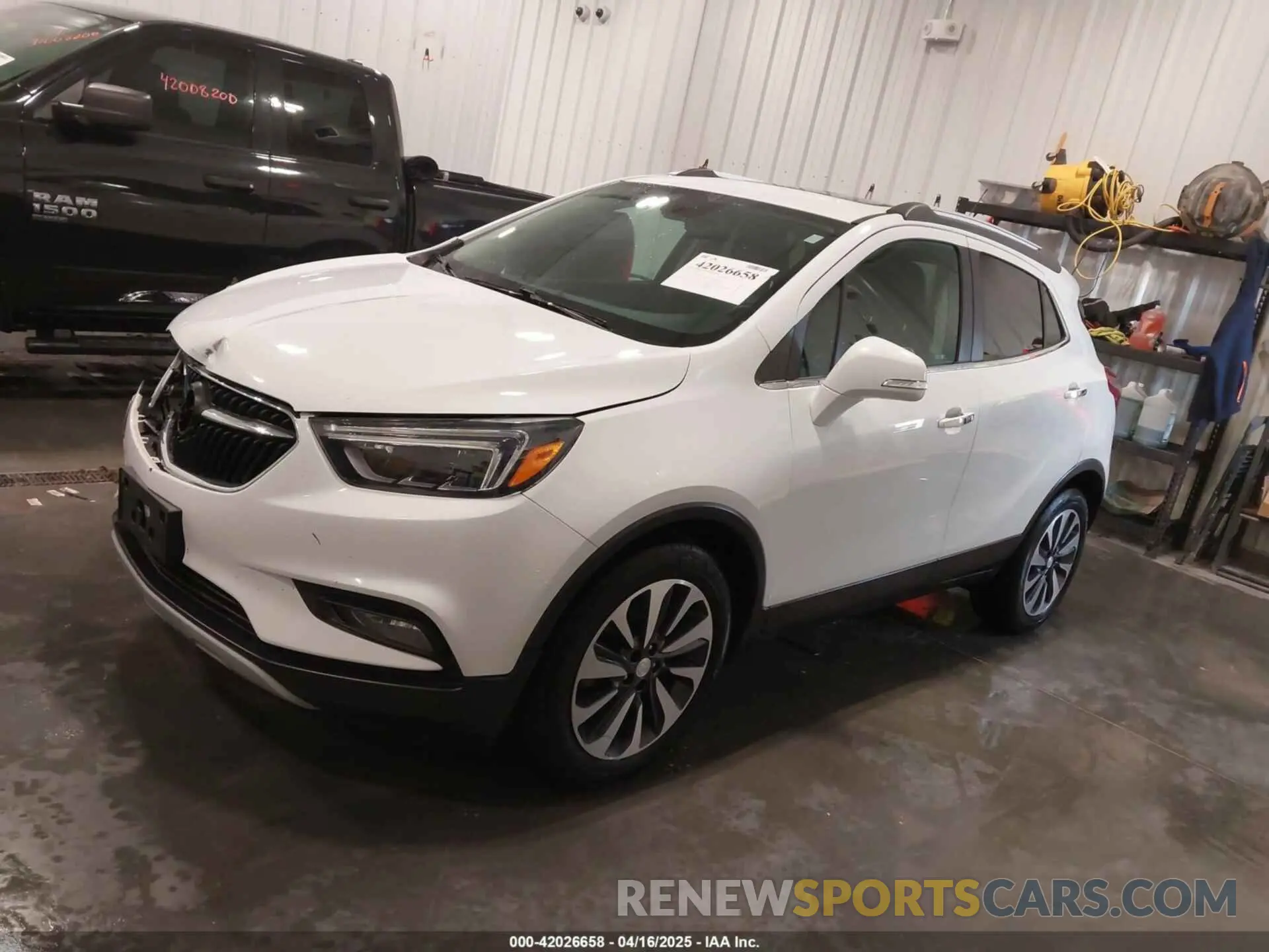 2 Photograph of a damaged car KL4CJCSMXKB840512 BUICK ENCORE 2019