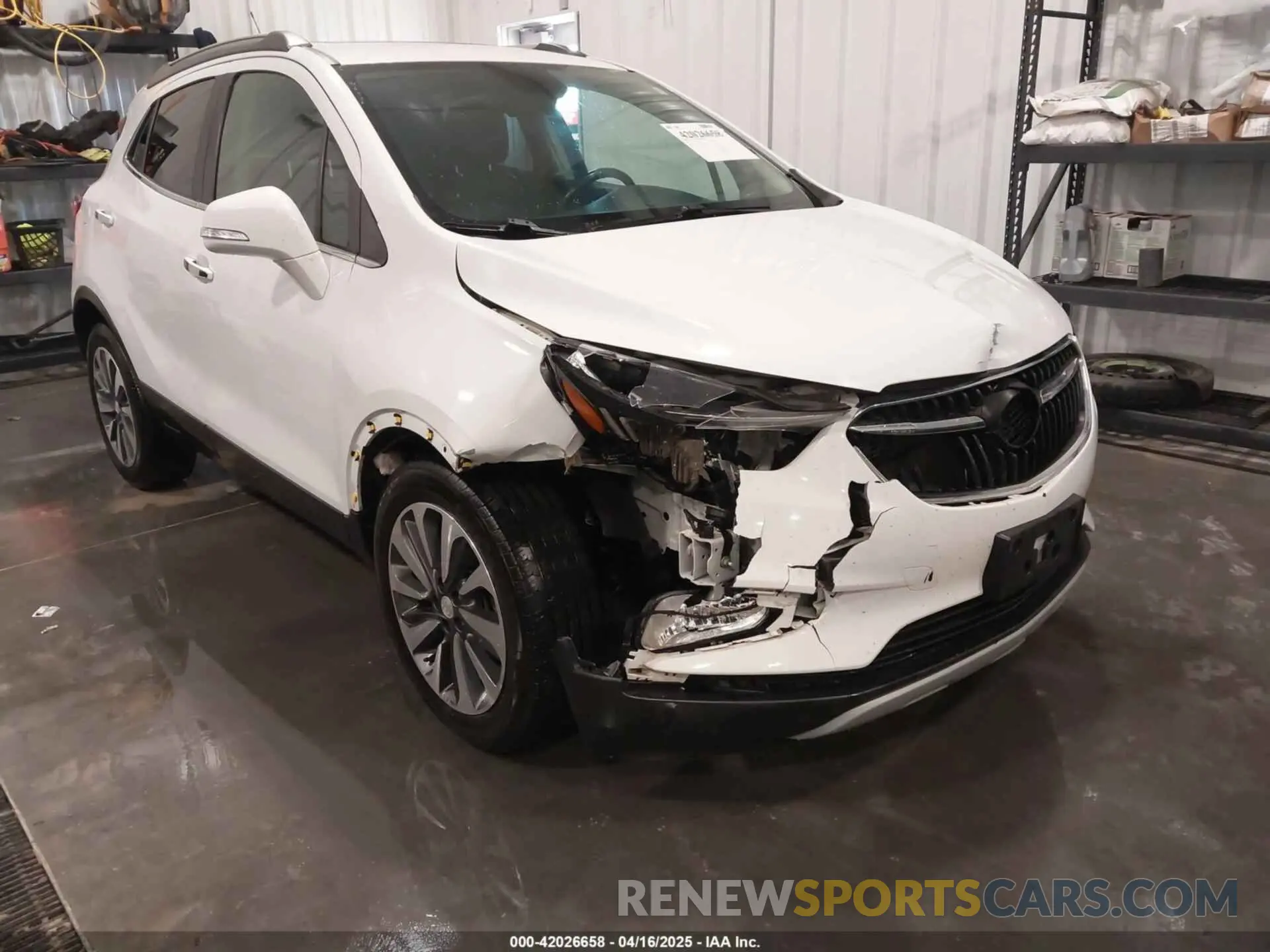 6 Photograph of a damaged car KL4CJCSMXKB840512 BUICK ENCORE 2019