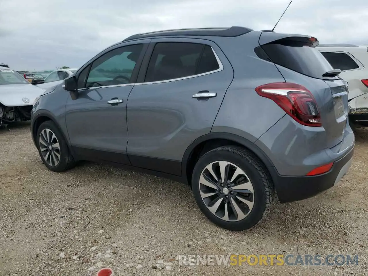 2 Фотография поврежденного автомобиля KL4CJCSMXKB900224 BUICK ENCORE 2019