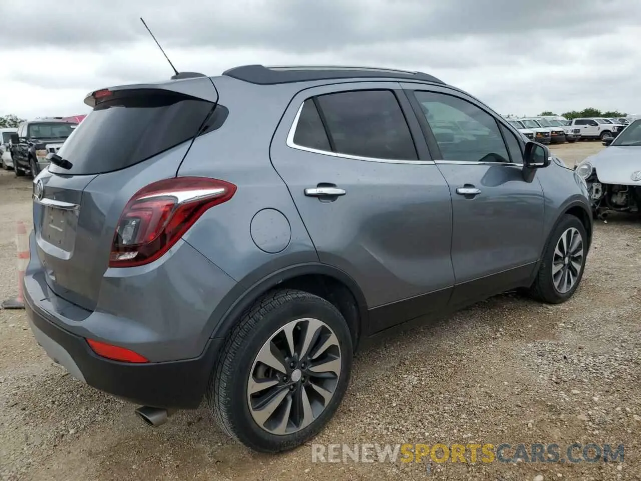 3 Фотография поврежденного автомобиля KL4CJCSMXKB900224 BUICK ENCORE 2019