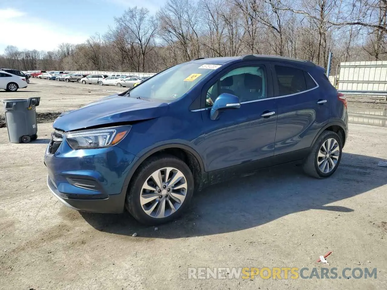 1 Photograph of a damaged car KL4CJESB0KB837502 BUICK ENCORE 2019