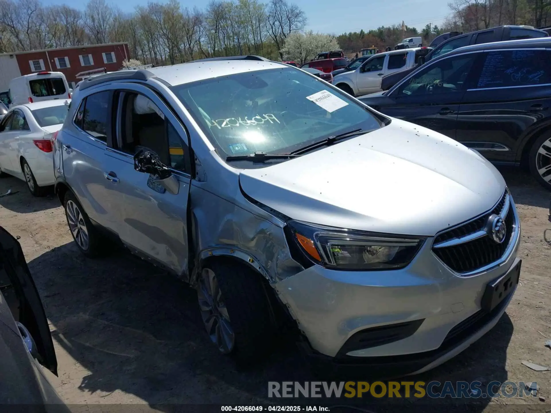 1 Photograph of a damaged car KL4CJESB1KB945840 BUICK ENCORE 2019