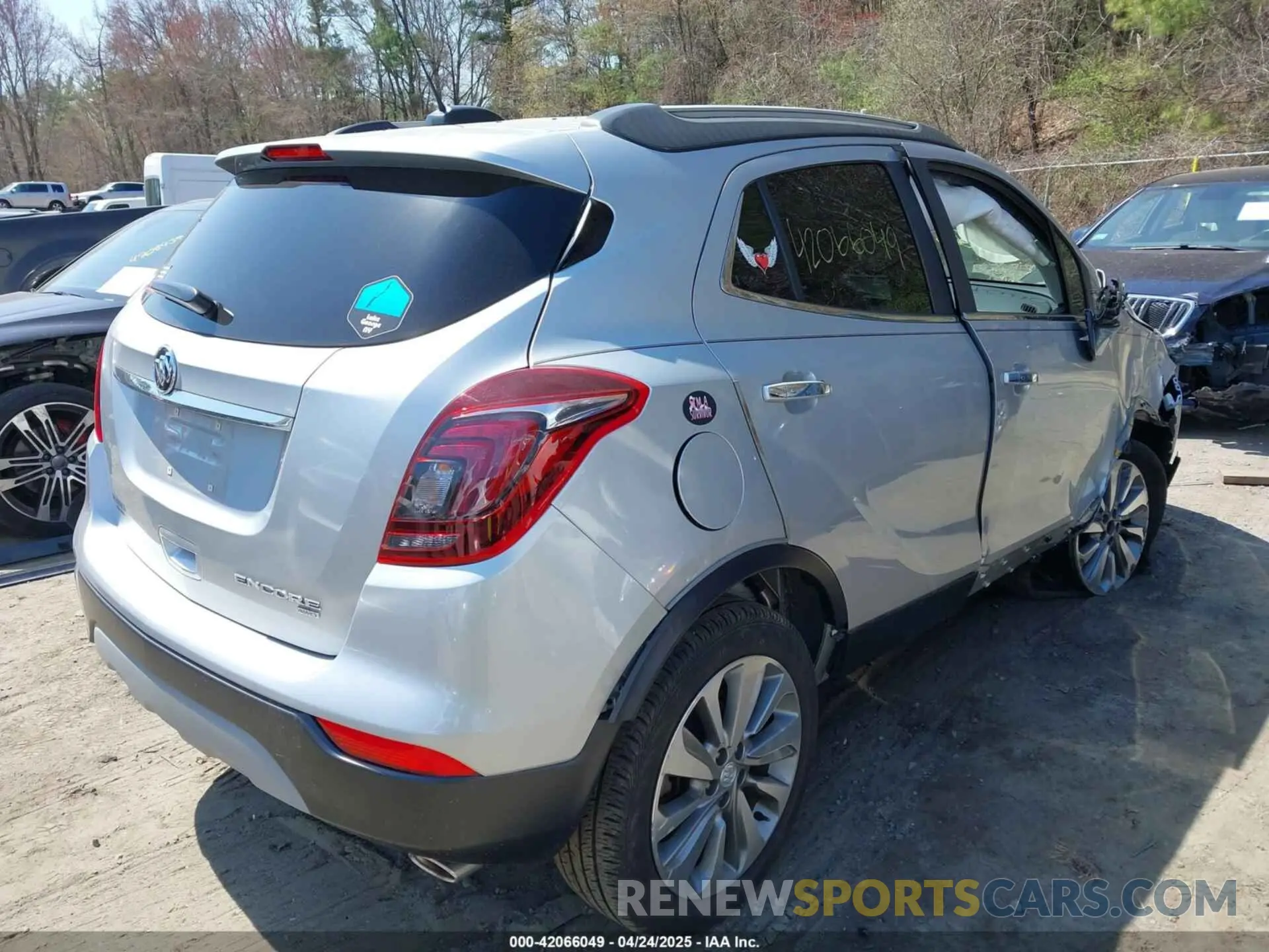 4 Photograph of a damaged car KL4CJESB1KB945840 BUICK ENCORE 2019
