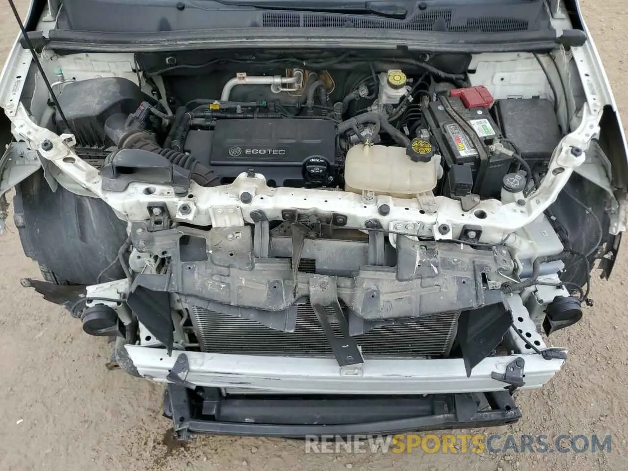 12 Фотография поврежденного автомобиля KL4CJESB2KB740219 BUICK ENCORE 2019